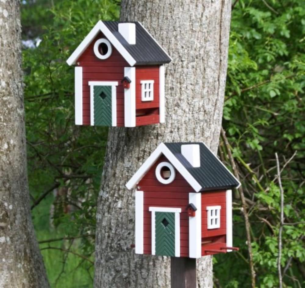 Wildlife Garden - Schwedenkate - Red Cottage Plus - Vogelhaus, Vogelfutterhaus - WG101