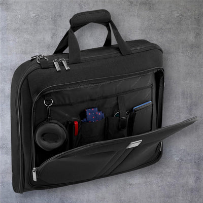 Reise Kleidersack, Anzughülle für 3 Anzüge, Anzugtasche für Herren mit Stärkster Haken, grosser Reis