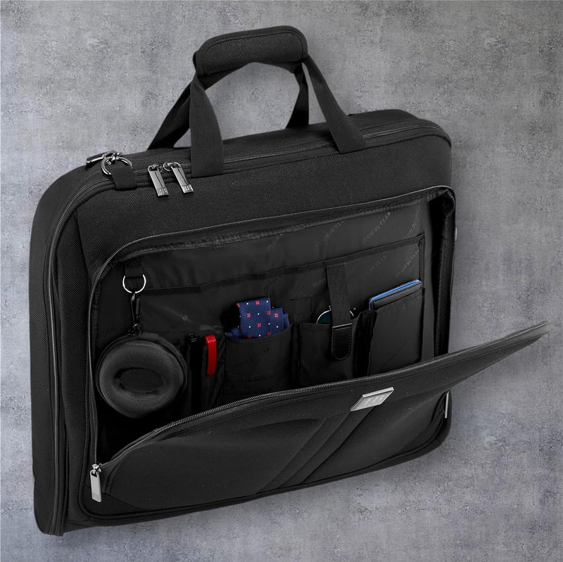 Reise Kleidersack, Anzughülle für 3 Anzüge, Anzugtasche für Herren mit Stärkster Haken, grosser Reis
