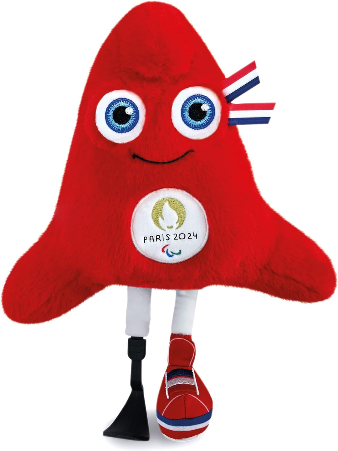 Doudou et Compagnie JO2505 Phryge, Bonnet phrygien Maskottchen Made in France der Paralympischen Spi
