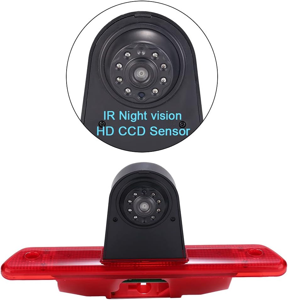 Navinio Auto Dritte Dach Top Mount Bremsleuchte Kamera Bremslicht Einparkkamera Rückfahrkamera IR Li