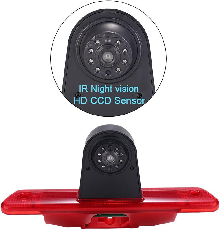Navinio Auto Dritte Dach Top Mount Bremsleuchte Kamera Bremslicht Einparkkamera Rückfahrkamera IR Li