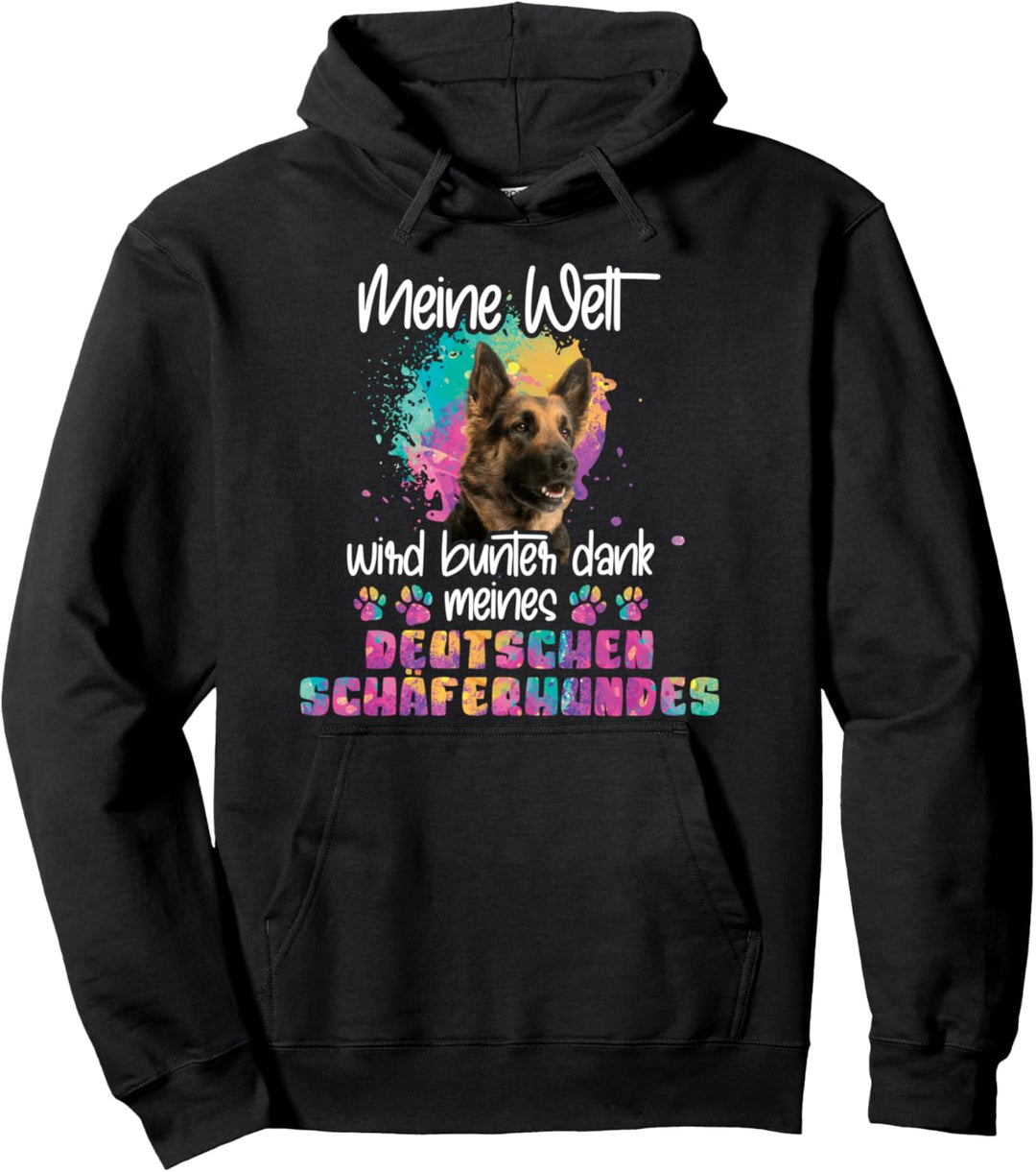 Danke Deutscher Schäferhund Hunde Hundemama Bekleidung Pullover Hoodie