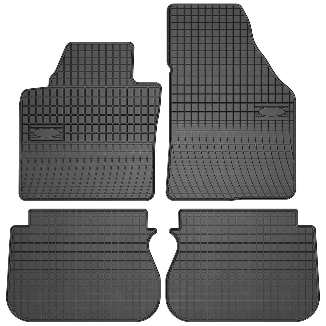 M MOTOS Gummimatten Auto Fussmatte passt für Volkswagen Caddy III 2003-2020 Verbessern Sie Ihren Rei