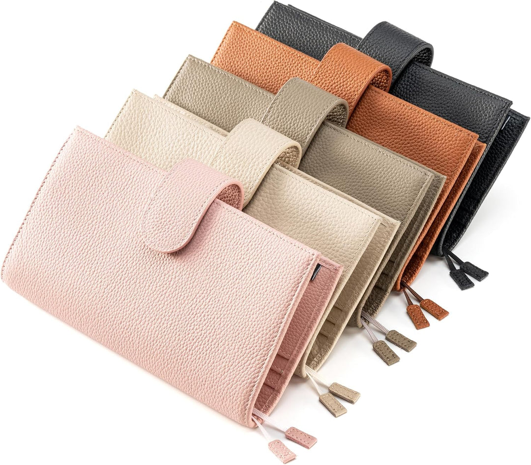 Ox Knight Ledereinband für Hobonichi Weeks/Weeks Mega - mit Stiftschlaufe, Kartenfächern, Rückentasc
