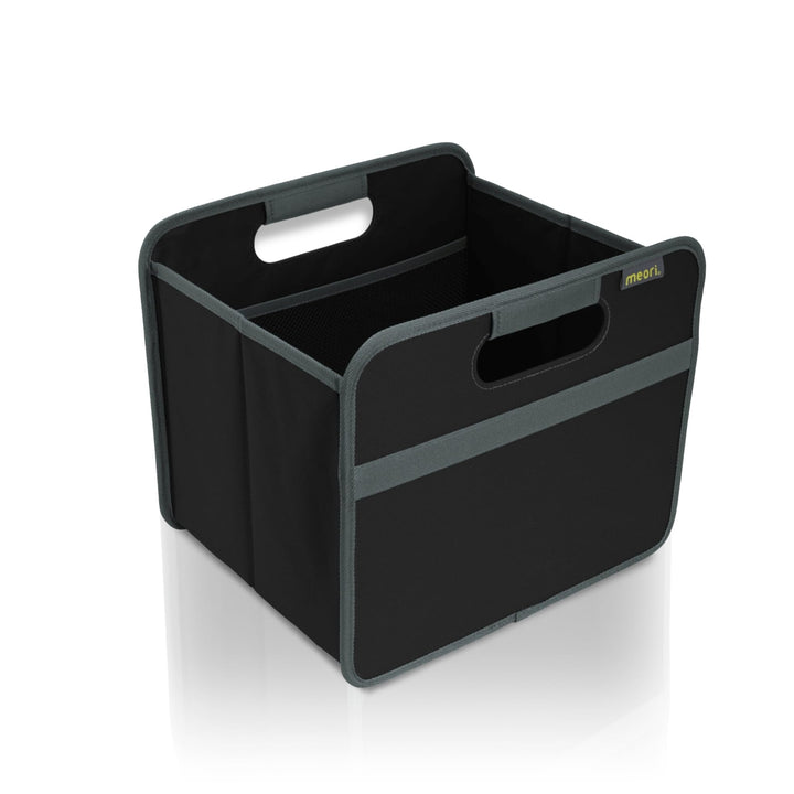 Meori Aufbewahrungsbox faltbar Traglast 30 kg - 32cm 26,5cm 27.5cm Grösse S - schwarz Schwarz Faltbo