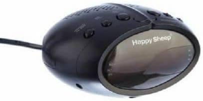 DISCORAMA Digitaler Radio-Wecker mit LED-Display, UKW-Radiowecker mit Schlummerfunktion, digitaler F