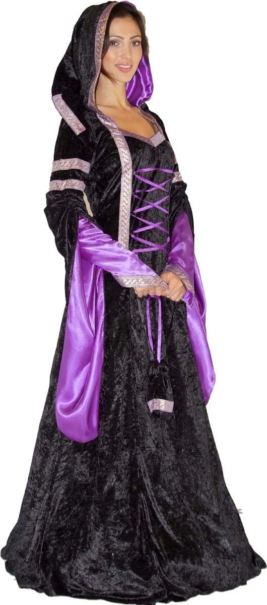 MAYLYNN 12202-XL - Mittelalter Kostüm Melina Burgfräulein, 2-teilig, Grösse XL, XL