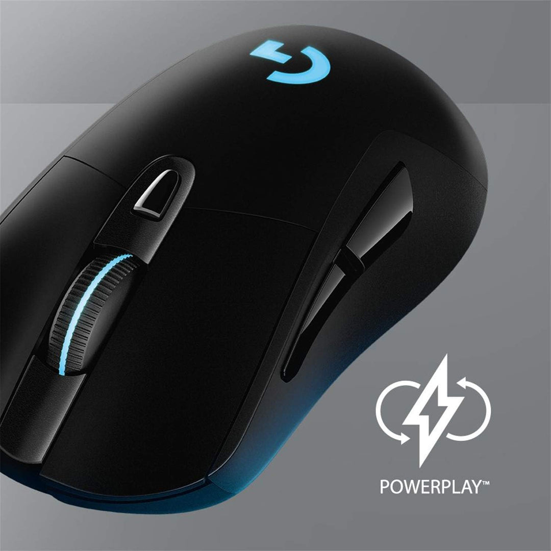 Logitech G703 LIGHTSPEED kabellose Gaming-Maus mit HERO 25K DPI Sensor, Wireless Verbindung, LIGHTSY