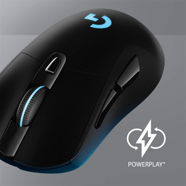 Logitech G703 LIGHTSPEED kabellose Gaming-Maus mit HERO 25K DPI Sensor, Wireless Verbindung, LIGHTSY