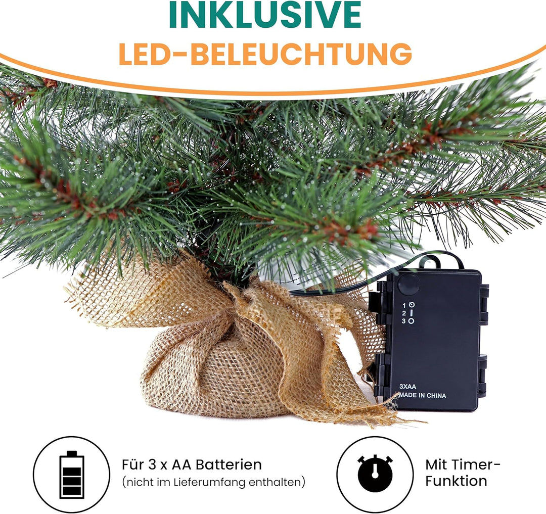 Gartenpirat Künstlicher Weihnachten Baum – Christbaum künstlich klein – Künstlicher Weihnachtsbaum 4