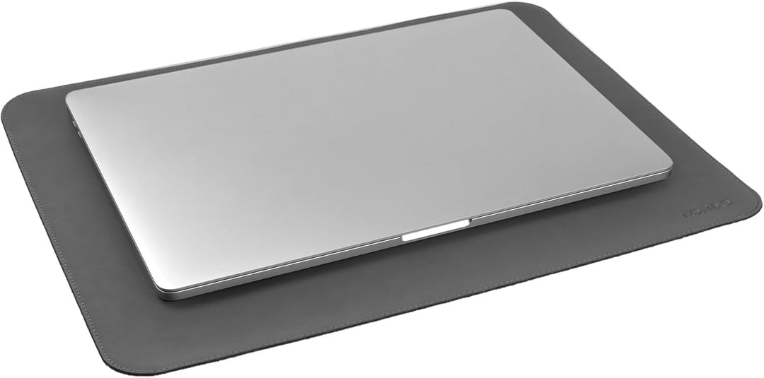 Londo Mauspad aus PU-Leder – Schreibtischunterlage für Tastatur und Maus, grosse Schreibtischunterla