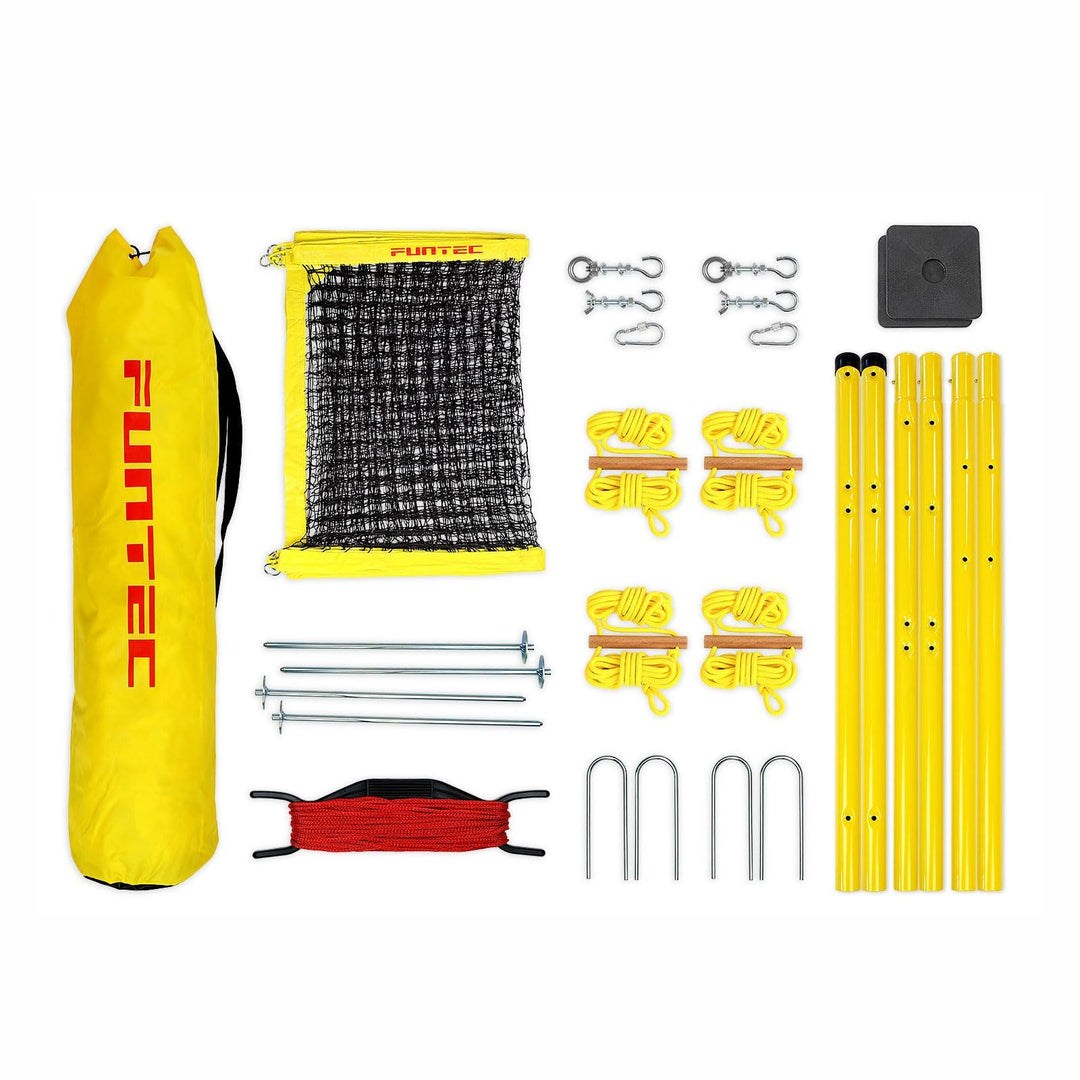 Funtec Fun Sports Set - Beachvolleyball- und Multisport-Set