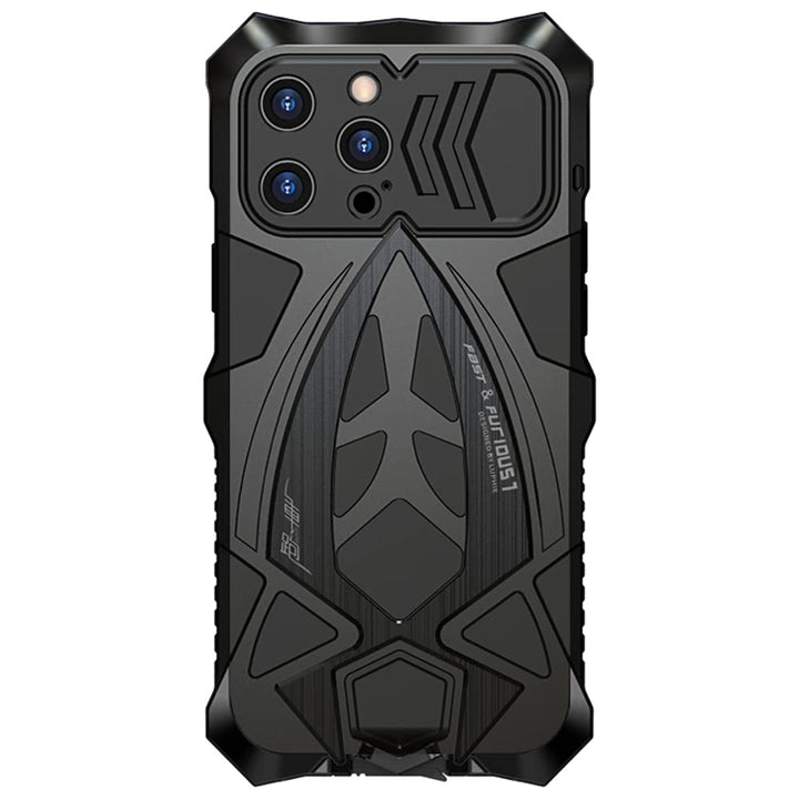 CeeEee kompatibel mit iPhone 13 Pro Max 2021 Outdoor Schutzhülle Cover Integrierte Stossfeste Metall