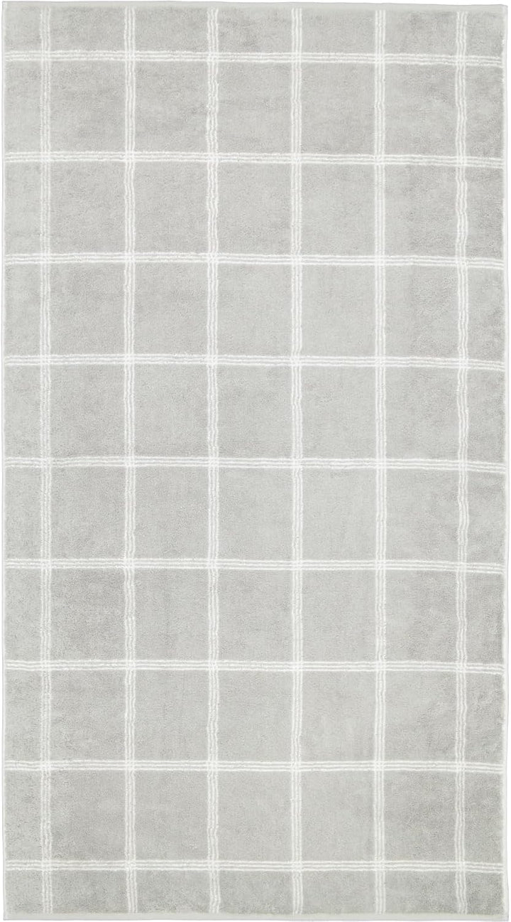 Cawö Luxury Home Duschtuch Two-Tone 604 | 76 Platin - 80 x 150 Duschtuch 80 x 150 cm, Duschtuch 80 x