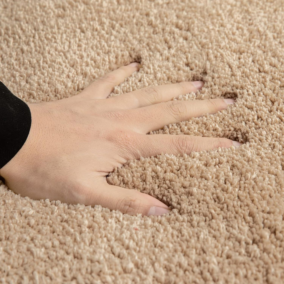 MIULEE Teppich Badematte Badezimmerteppich Bettvorleger rutschfest Badteppich Badvorleger Saugfähige