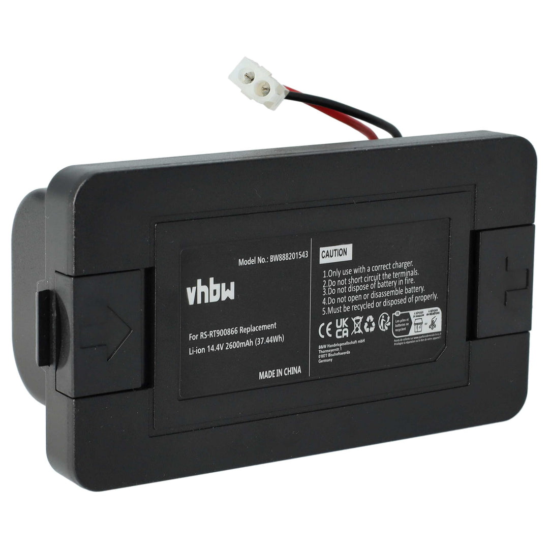 vhbw Akku kompatibel mit Rowenta X-plorer Serie 20 Aqua RR6875, RR6875WH Home Cleaner Heimroboter Sc