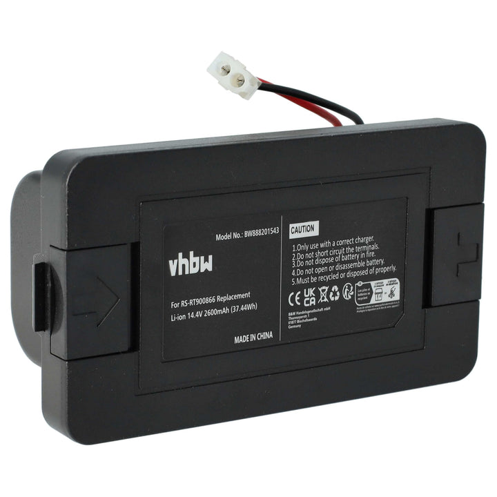 vhbw Akku kompatibel mit Rowenta X-plorer Serie 20 Aqua RR6875, RR6875WH Home Cleaner Heimroboter Sc