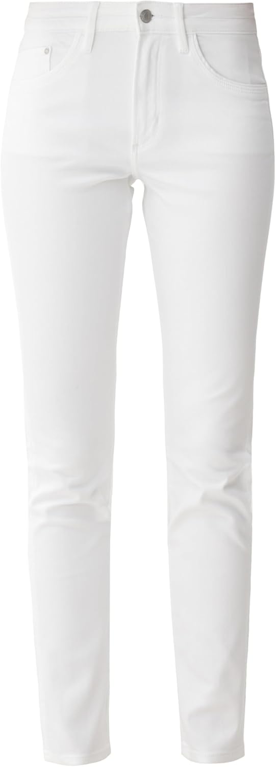 s.Oliver Damen Jeans, Betsy Slim Fit 32 Weiss, 32 Weiß