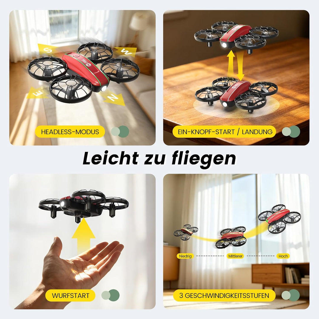 Holy Stone HS210FS Mini Drohne für Kinder mit Infrarot-Battle