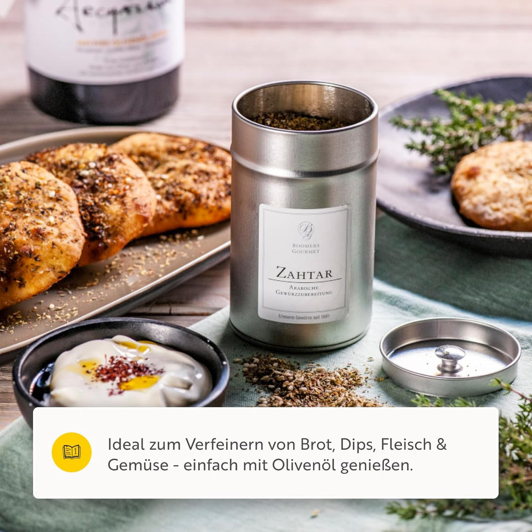 Boomers Gourmet - Orientalische Gewürze Set, Sumach Gewürz I Dukkah Gewürzmischung I Zatar Gewürzmis