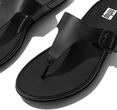 Fitflop Damen flip-Flops 36 EU Schwarz, 36 EU Schwarz