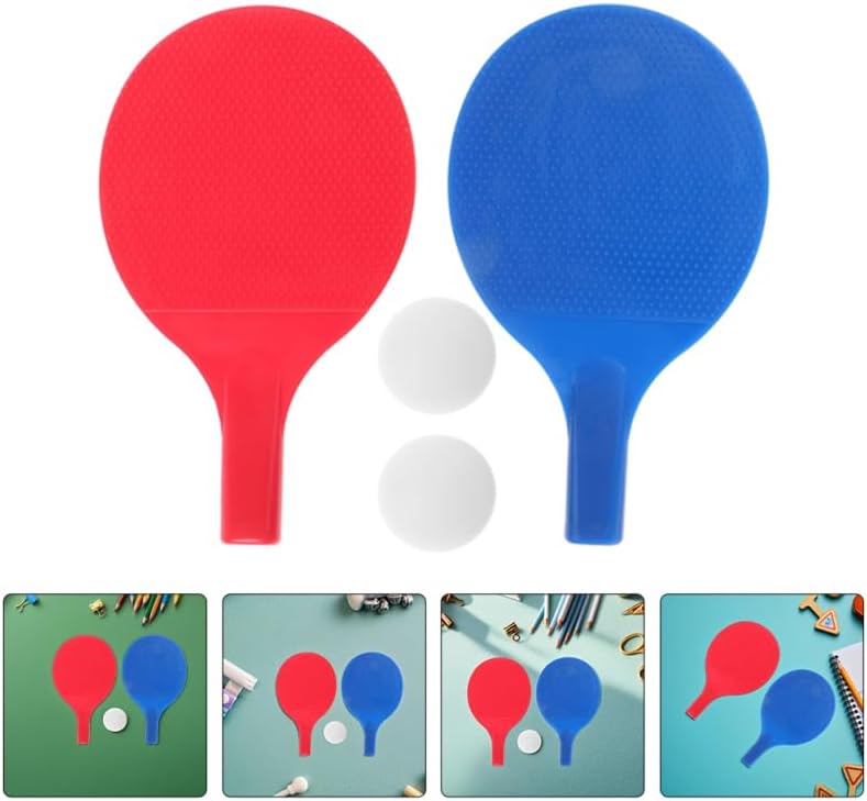 HEMOTON 8 Stück Pong Schläger Mini Tischtennis Tischtennisschläger Tennisschläger Tischtennistrainer