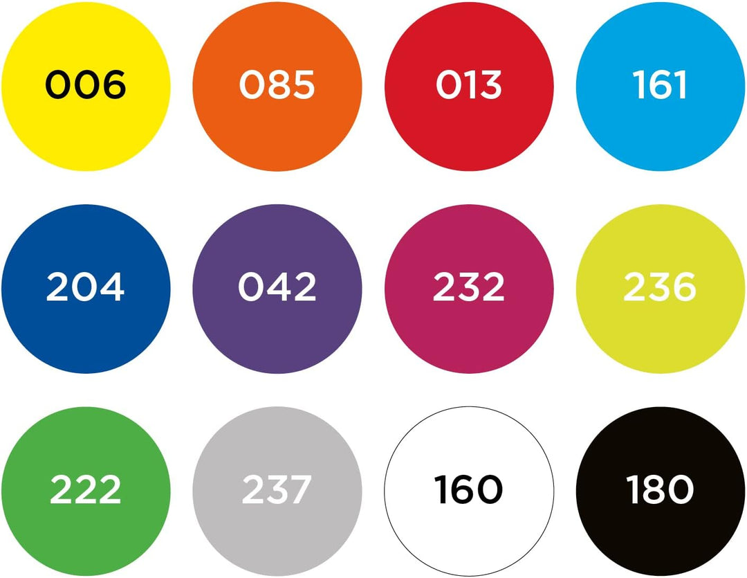 Molotow One4All Acrylic Twin Marker Main-Kit 1 (Strichstärke 1,5 mm und 4,0 mm, hochdeckend und perm