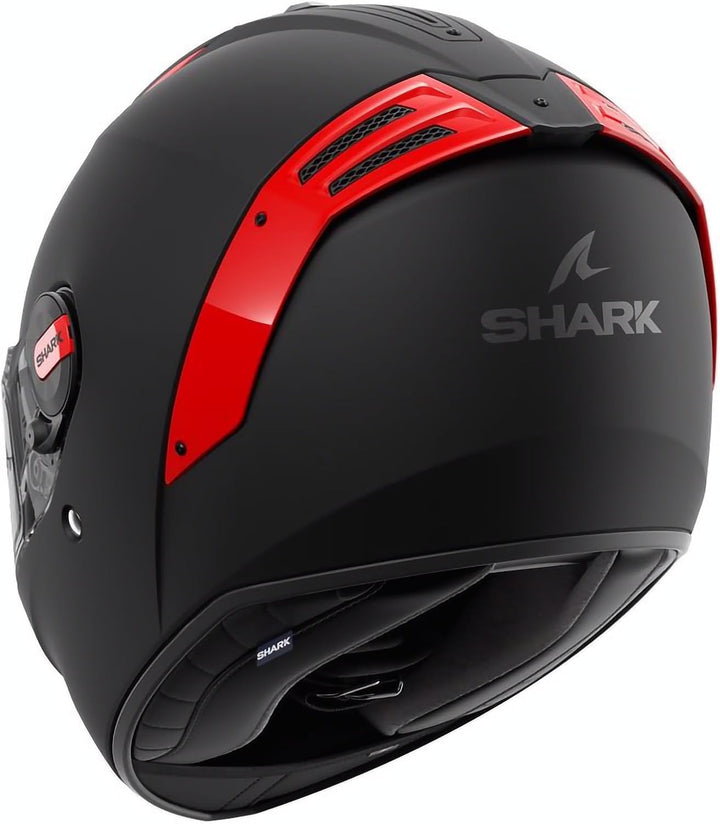 Shark Spartan RS Blank SP Integralhelm (schwarzmatt/rot), M (57)