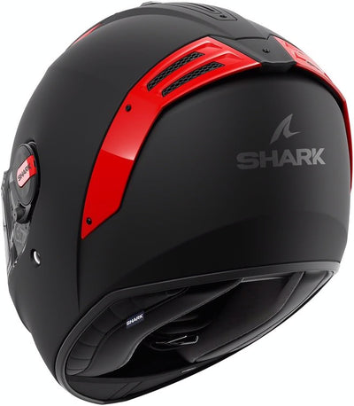 Shark Spartan RS Blank SP Integralhelm (schwarzmatt/rot), XL (61)