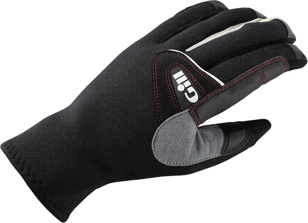 Gill Three Season Segelhandschuh Langfinger schwarz Schwarz XL, Schwarz XL