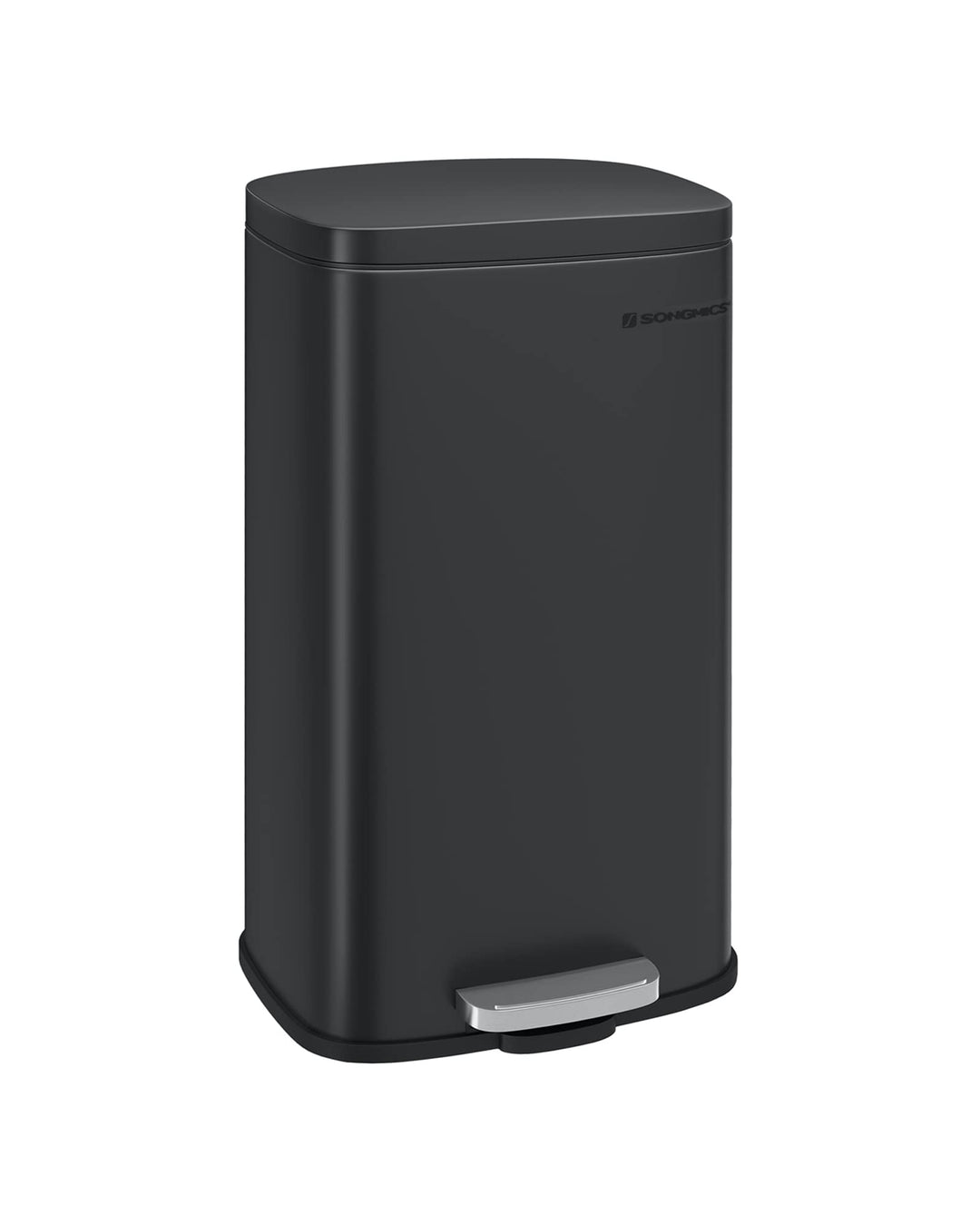 SONGMICS Mülleimer Küche, 30 Liter, Abfalleimer, Tretmülleimer, Küchenmülleimer mit Softclose-Deckel