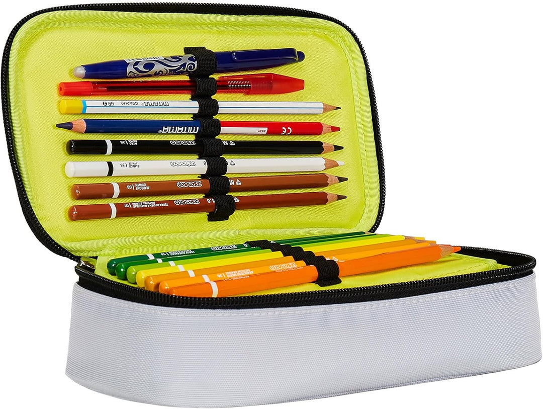 Seven Quick Case, Federmäppchen, Mäppchen, Mehrfarbig, Federtasche für Schreibwaren, Etui mit Stifte
