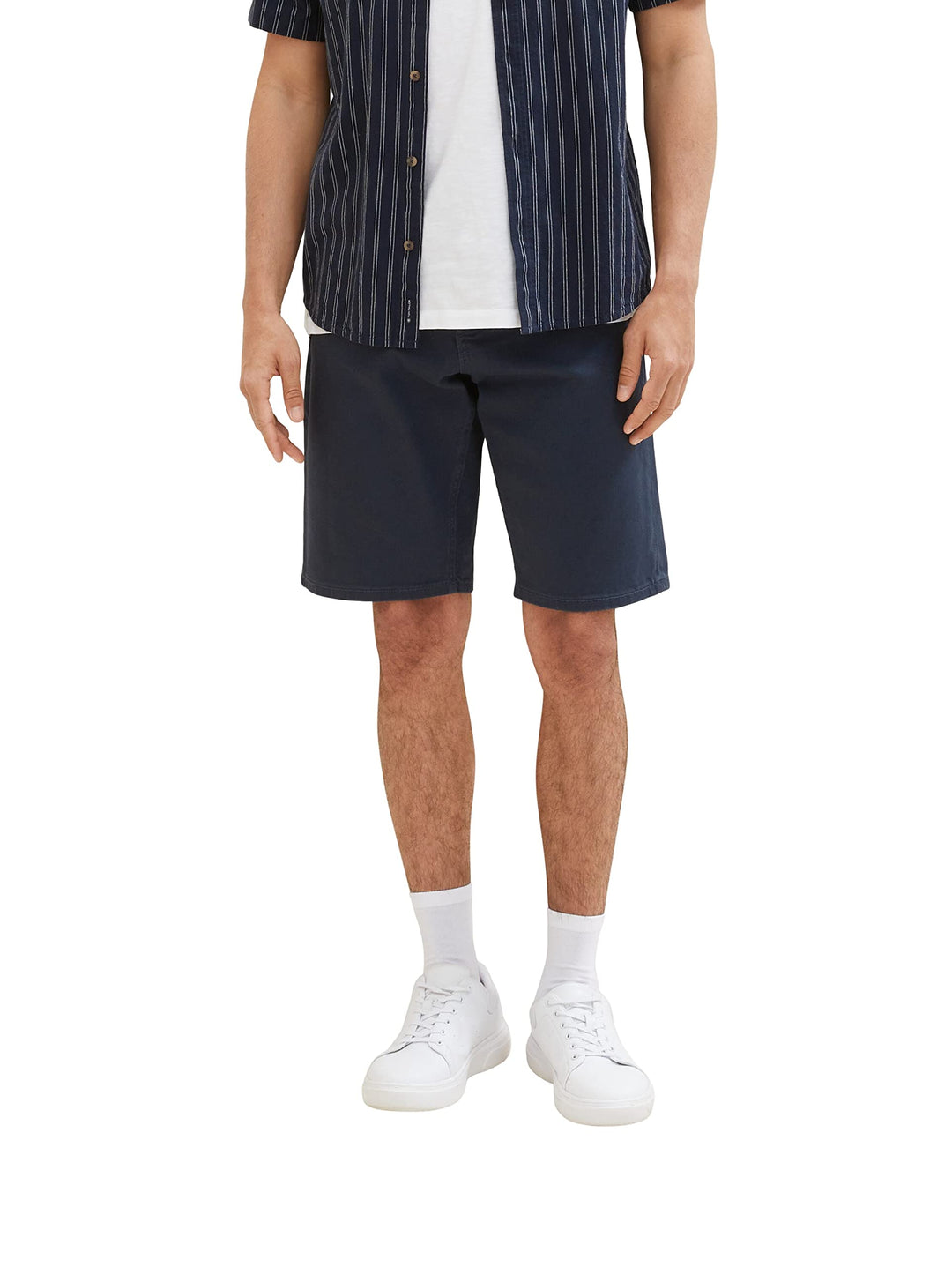 TOM TAILOR Herren Relaxed Fit Bermuda Shorts 31 10668 - Sky Captain Blue, 31 10668 - Sky Captain Blu