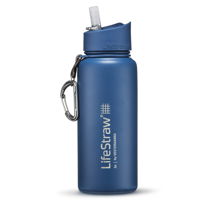 LifeStraw Go Stainless Steel (medium blue) Mittelblau, Mittelblau