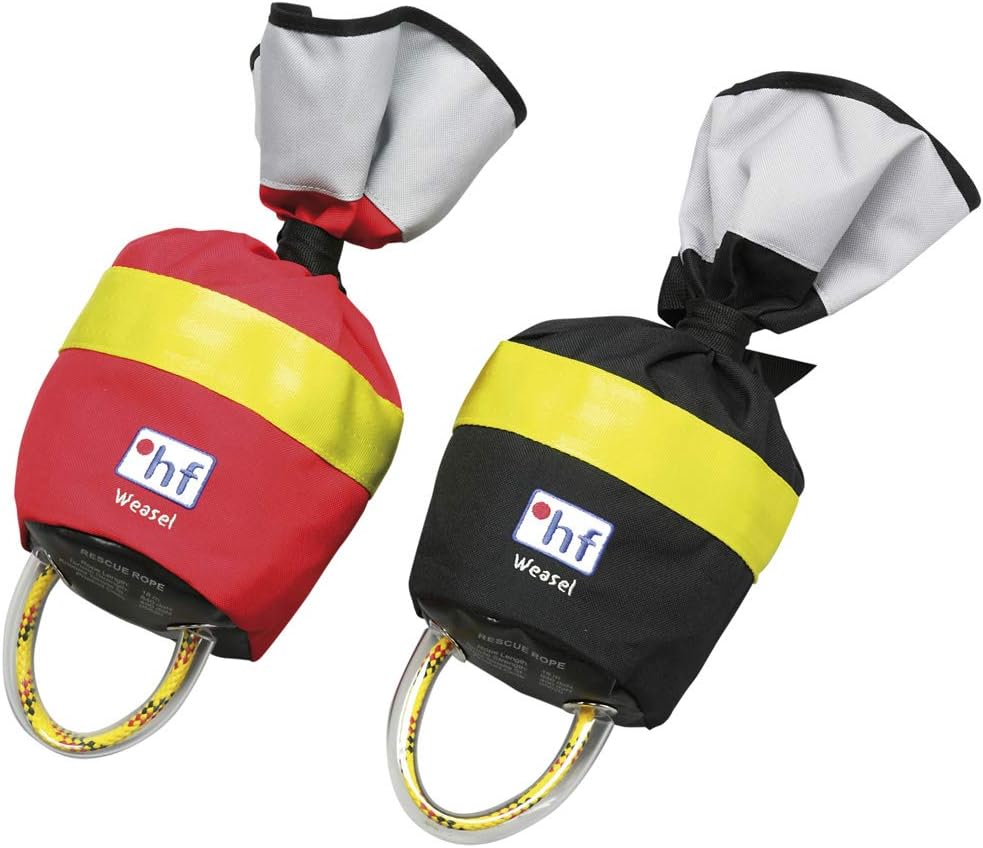 HF Wurfsack Weasel 18m, 7,5mm rot-gelb, rot-gelb