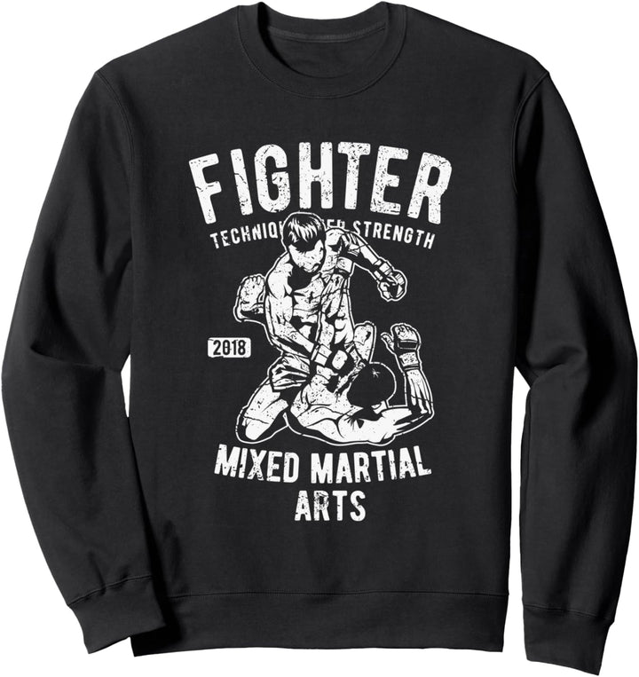 MMA Fighter Mixed Martial Arts Sport Sweatshirt