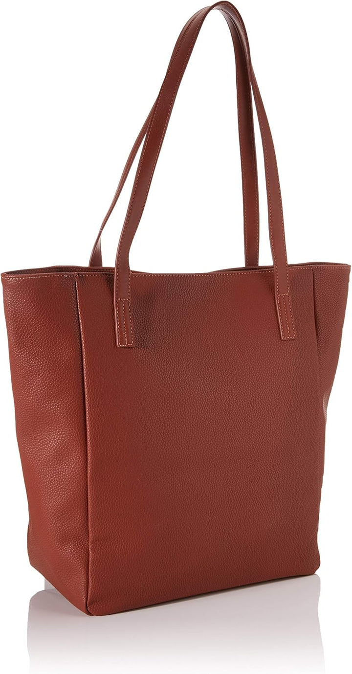 DENIM TOM TAILOR bags Arona Damen Shopper Umhängetasche 41,00 x 14 x 35 Cognac, 41,00 x 14 x 35 Cogn