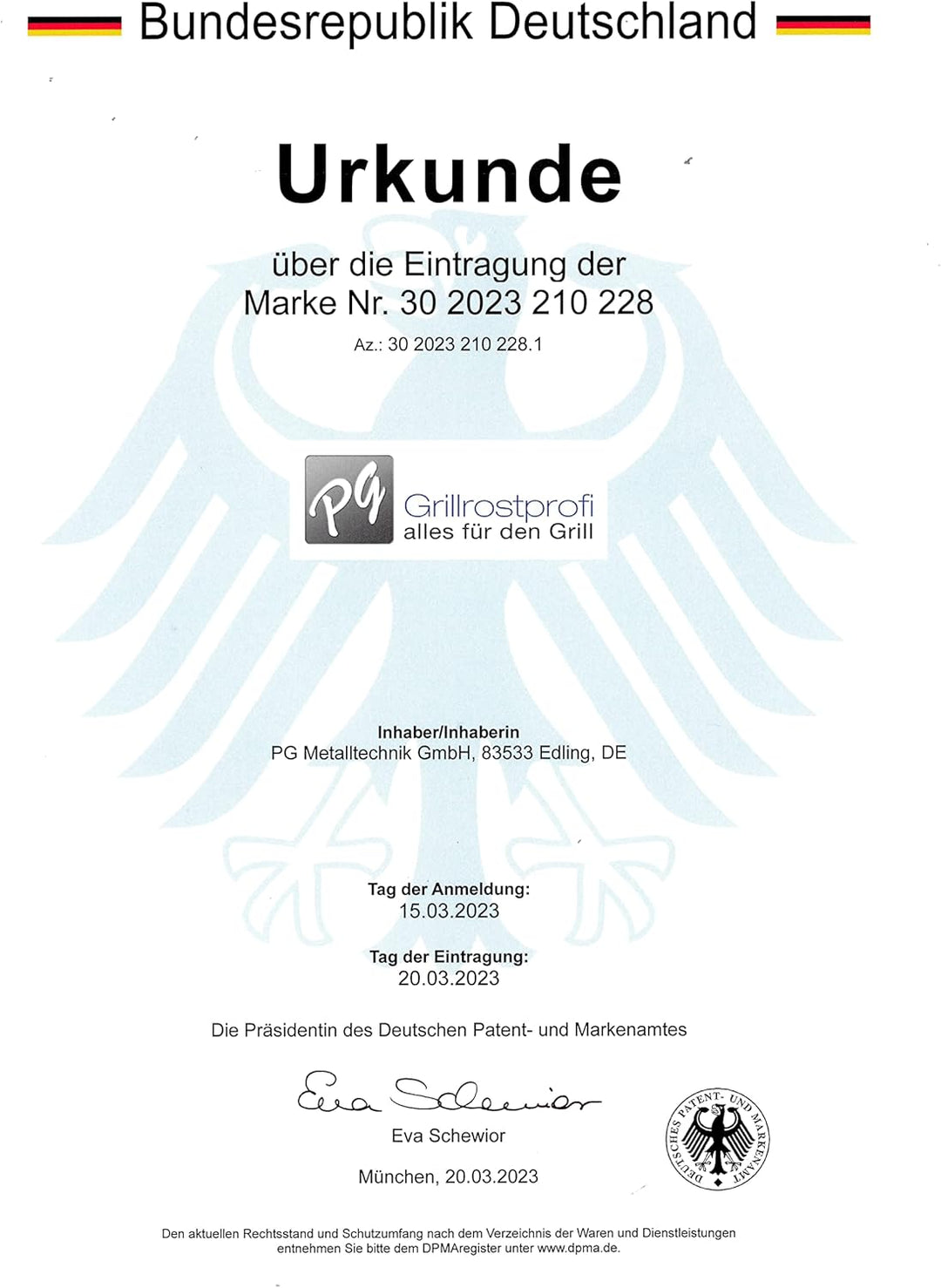 Feuerrost Ascherost Kaminrost 15,5 x 25,5 cm für Oranier