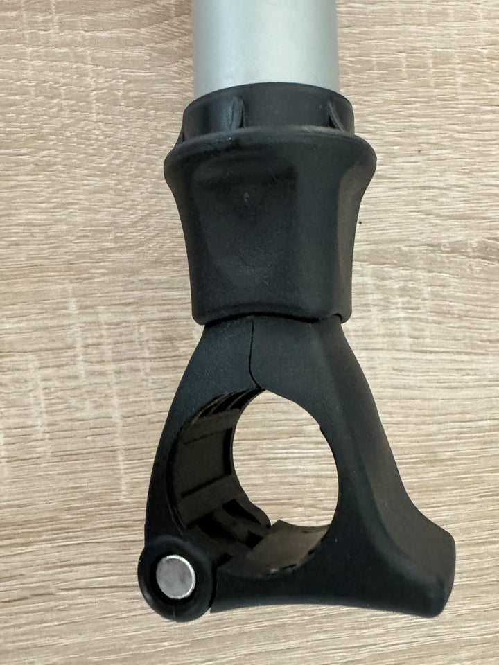 Rahmenhalter für Heck-Träger – Aluminium, Haltearm für 1. Fahrrad, Rahmenhalter Rohr-Länge 26 cm, fü