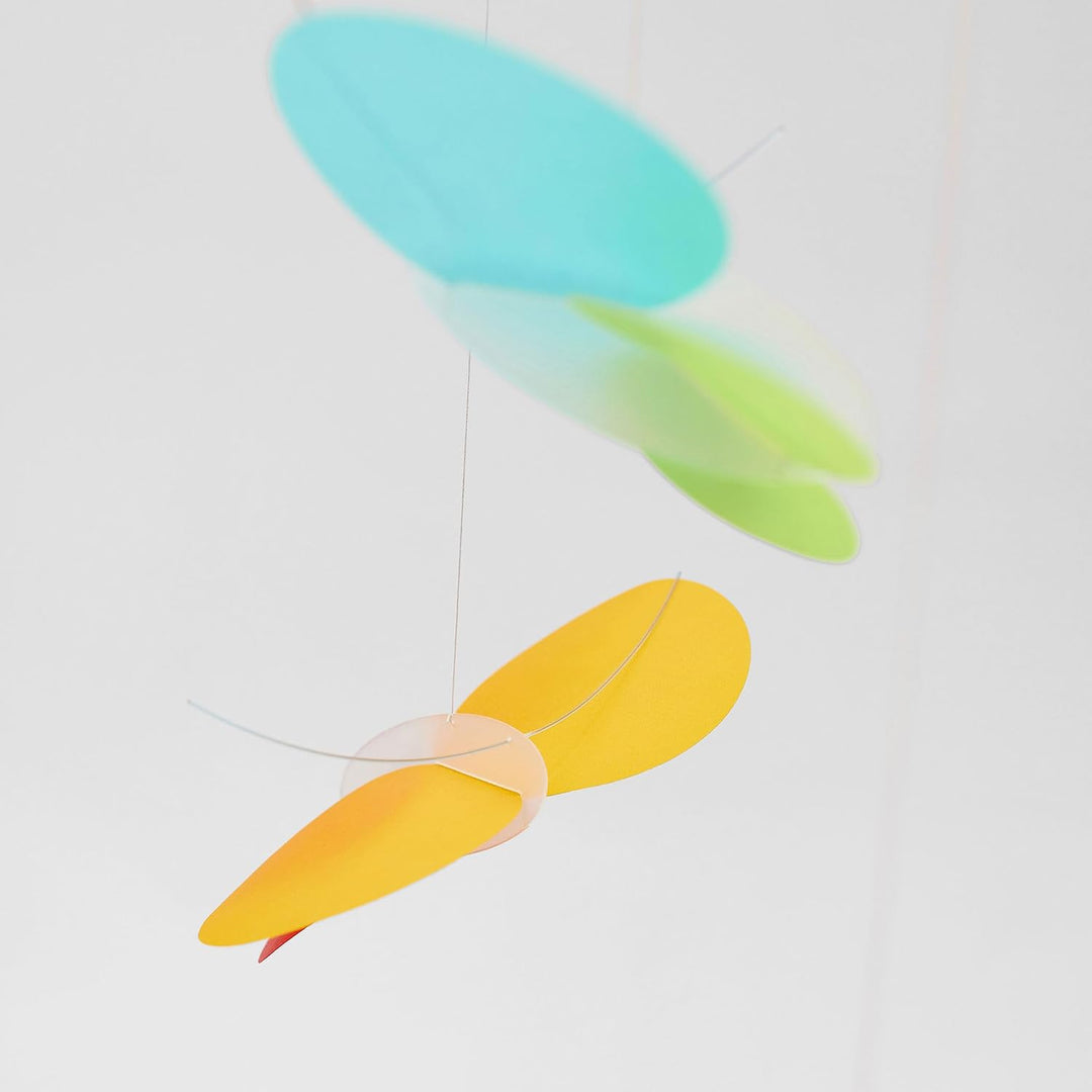 Flensted Mobiles Butterflies Mobile Blue, Green, red, White, Yellow, orange, pink 68x45cm