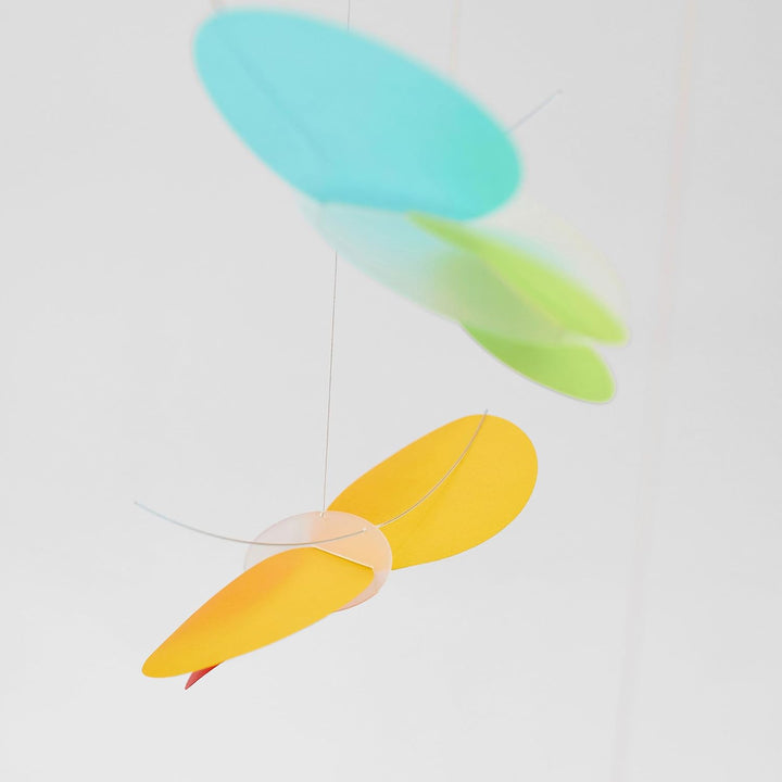 Flensted Mobiles Butterflies Mobile Blue, Green, red, White, Yellow, orange, pink 68x45cm