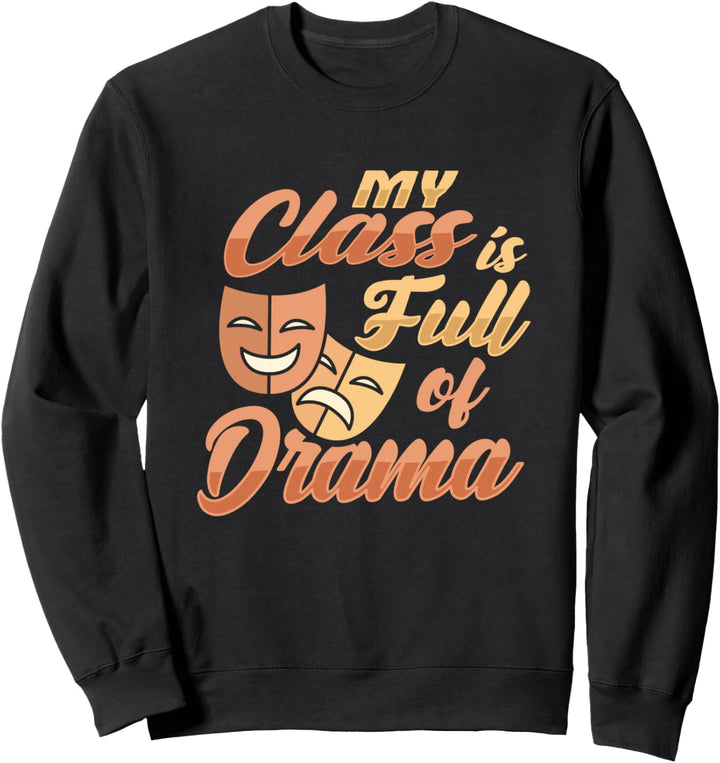 Entwurf eines Theaterlehrers für einen Theater Sweatshirt