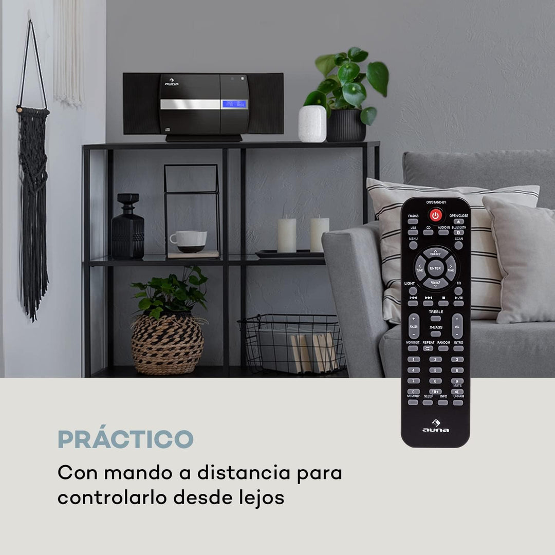 Stereoanlage black-grey, black-grey