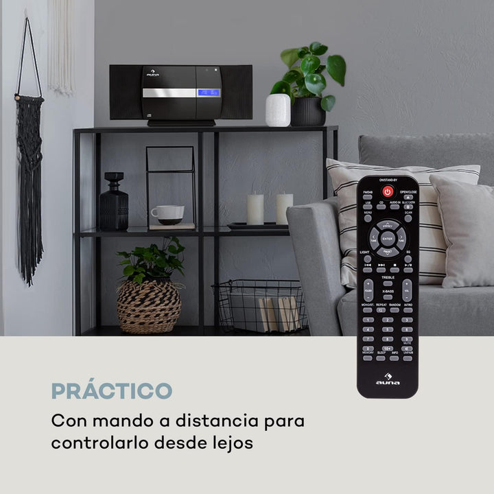 Stereoanlage black-grey, black-grey