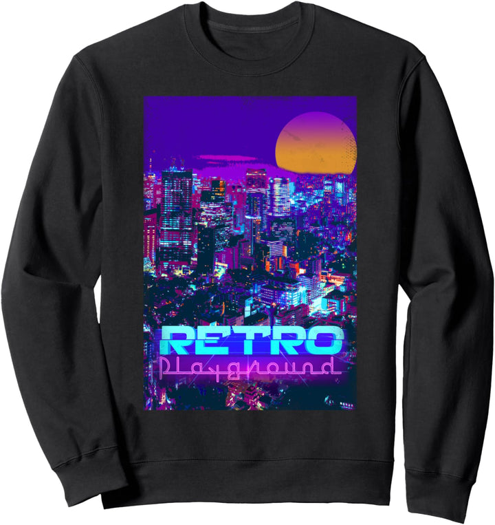 90er Retro Aesthetic Vaporwave Japan Synthwave Sweatshirt