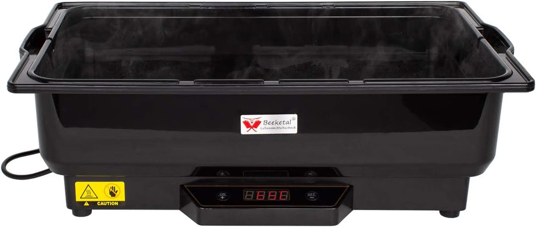 Beeketal 'BCD-5E' Profi Gastro Chafing Dish elektrisch inkl. Gastronorm Behälter (GN) 1/1 und Deckel
