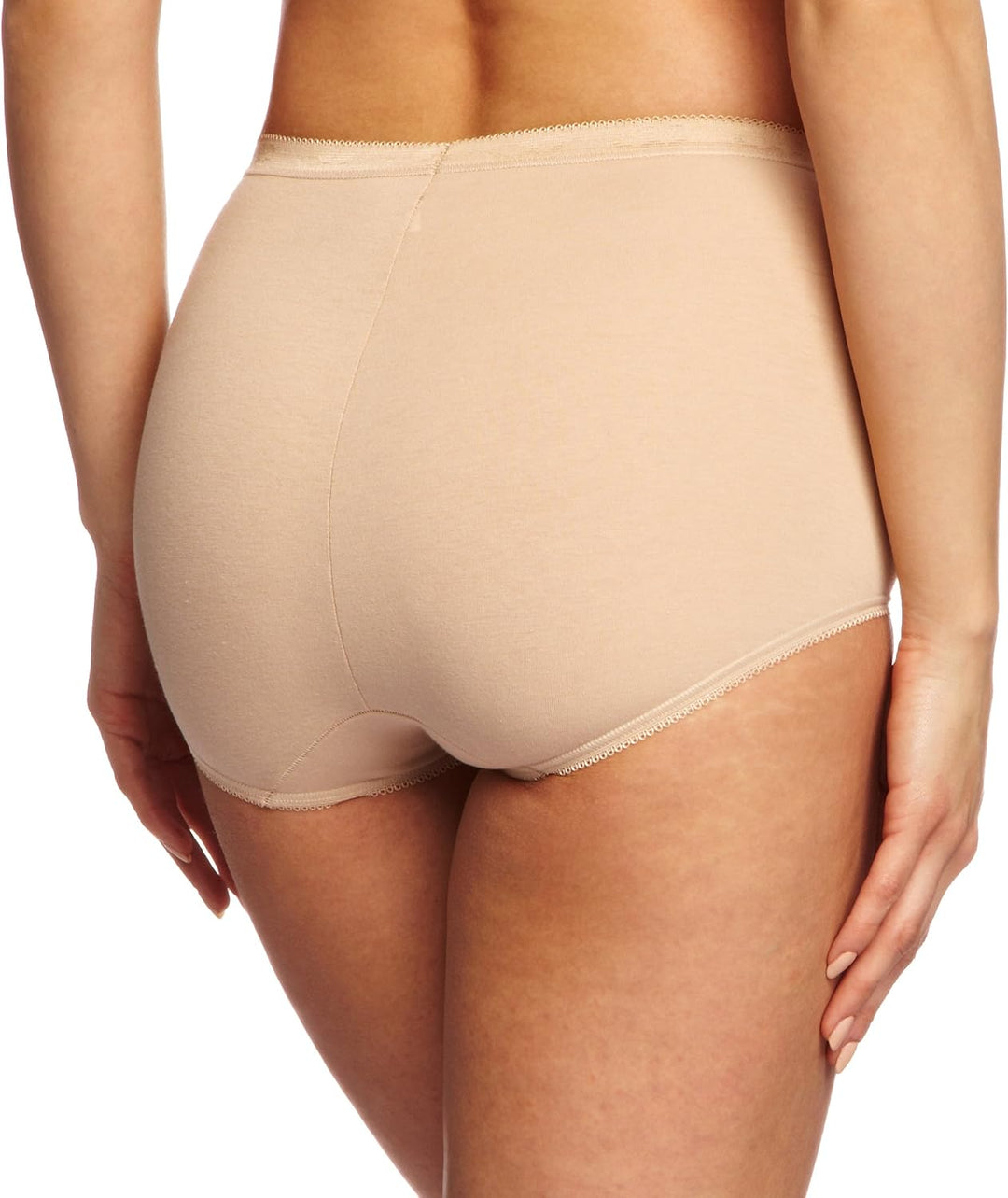 Sloggi Damen sloggi Basic+ Maxi 3P Taillenslip, Skin