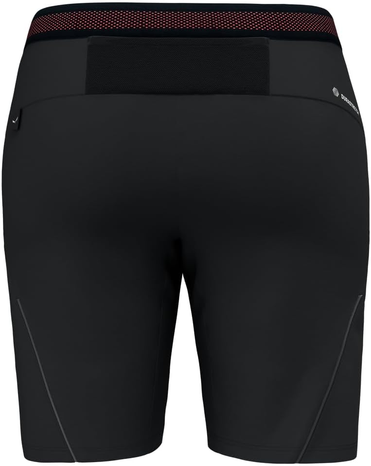 SALEWA Damen Wanderhose Kurz PEDROC DST SHORTS 34 Black Out, 34 Black Out
