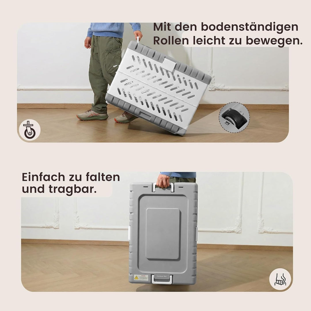 Gardner Pet faltbare Hundebox für grosse Hunde, Hundetransportbox, Montage ohne Werkzeug, Reisebox f